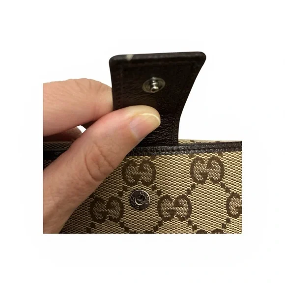 Gucci GG Canvas Compact Wallet - Picture 6 of 11